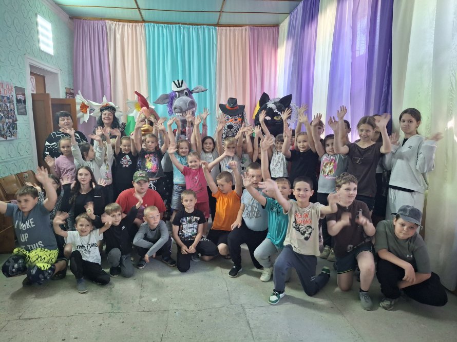 День защиты детей в Косточковском Доме культуры