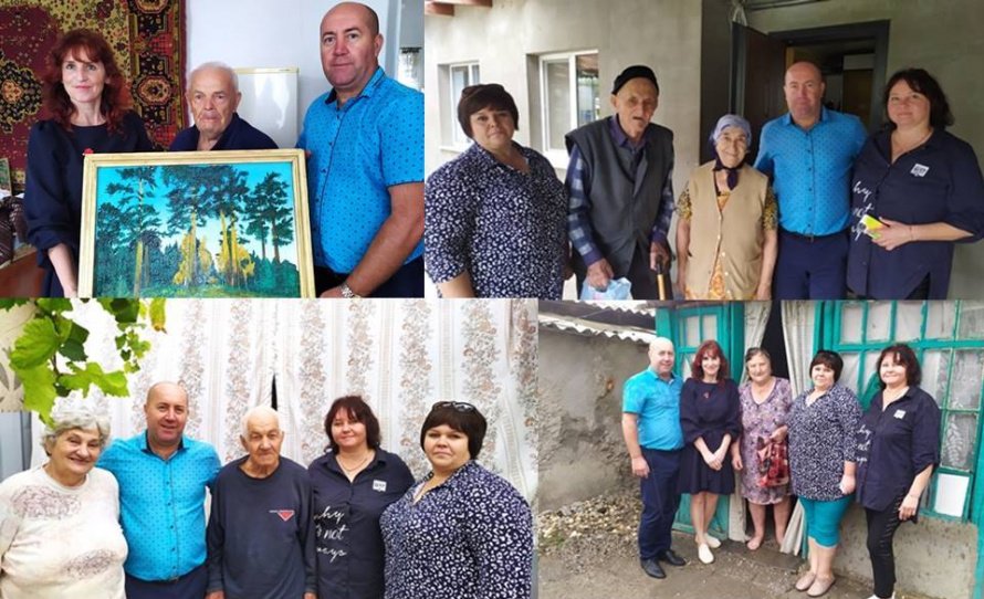 Акция «От сердца к сердцу» и 97-летний художник из села Ломоносово