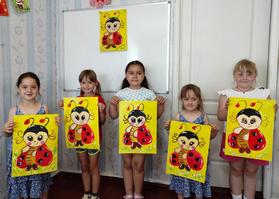 ВЫСТАВКА РИСУНКОВ 🐞 "БОЖЬЯ КОРОВКА"🐞