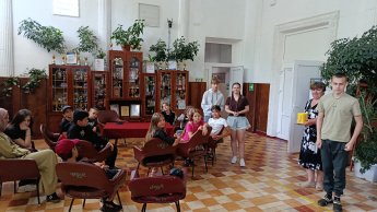 Лето с классикой: желябовские ребята отправились в путешествие с дикими гусями