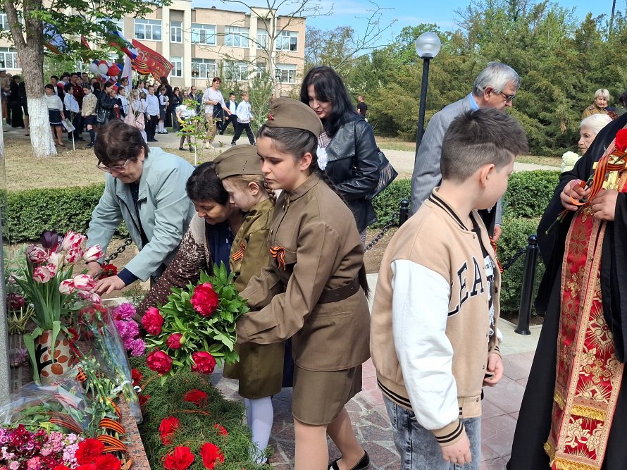 Торжественное мероприятие в Косточковке
