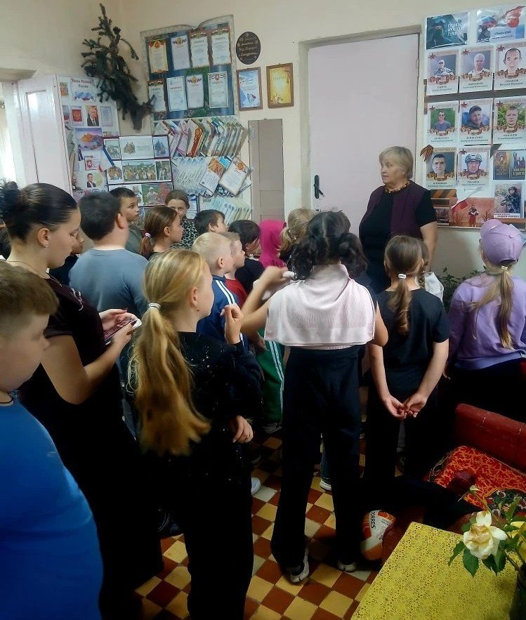 Урок мужества "И в нашем селе есть герои"