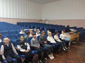 Кинопоказ в Ивановском СДК